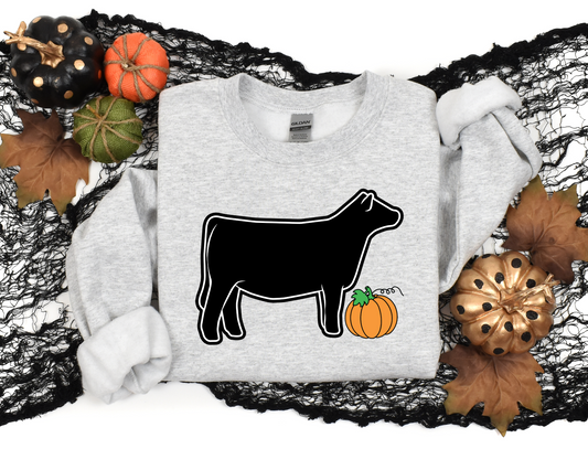 Halloween Heifer Crew/Tee