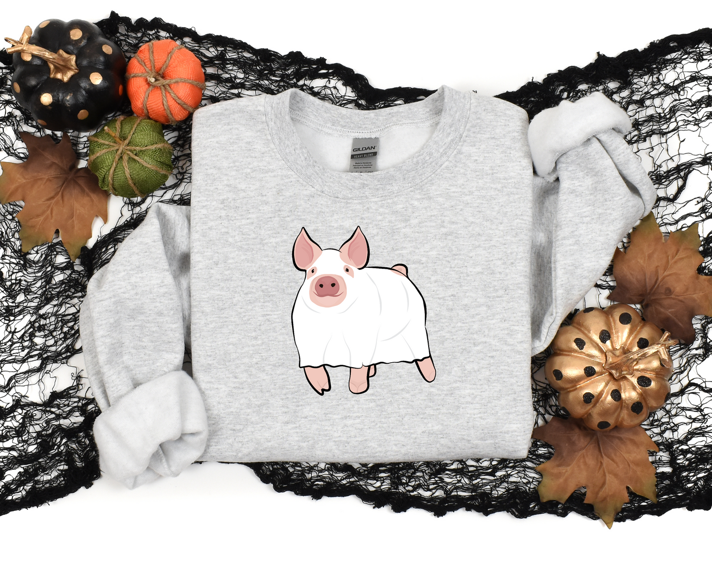 Ghost Pig Crewneck