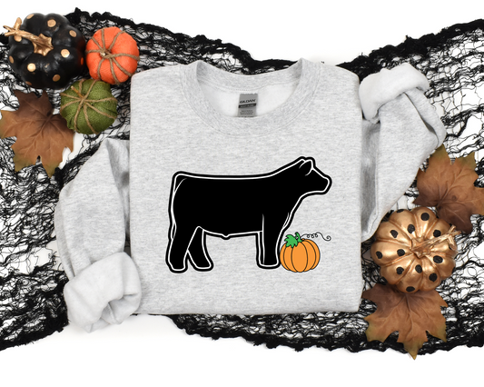 Halloween Steer Crew/Tee