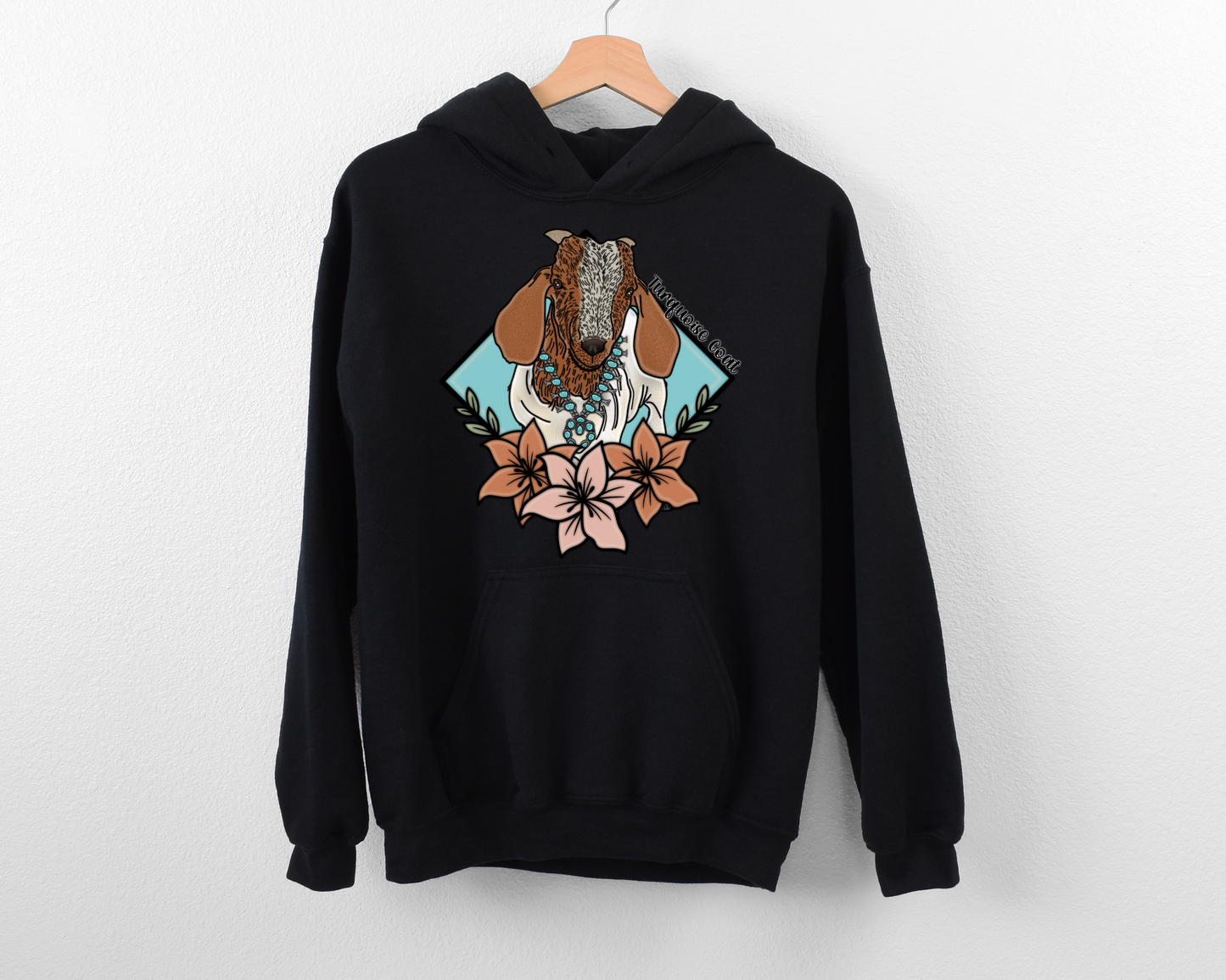 The Turquoise Goat Hoodie