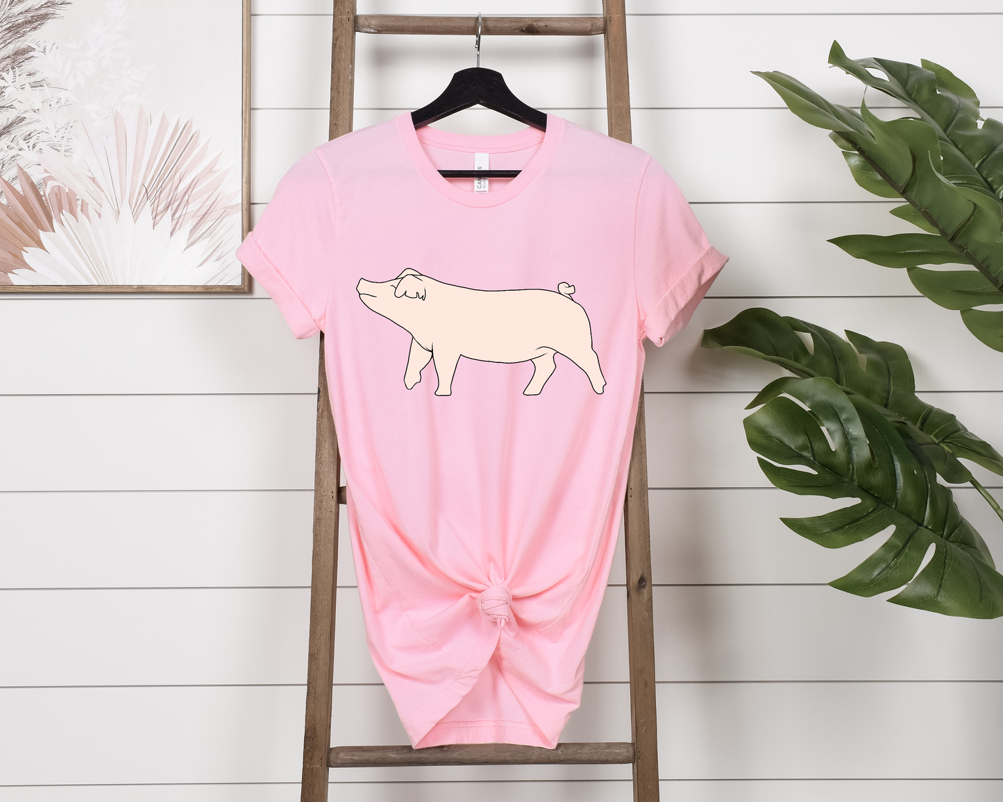 Chester White Pig Tee