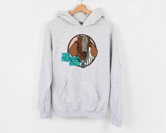 The Turquoise Goat Hoodie