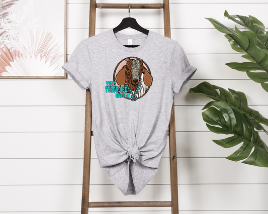 The Turquoise Goat T-shirt